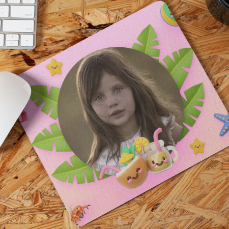 Mousepad Personalizat - mouse pad personalizat cu poza fata  -Deyu