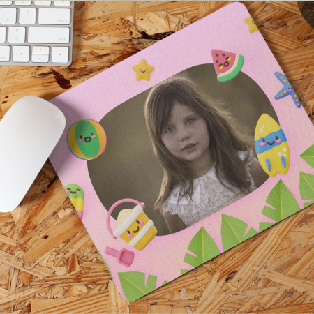 Mousepad Personalizat - mouse pad personalizat cu poza fata  -Deyu