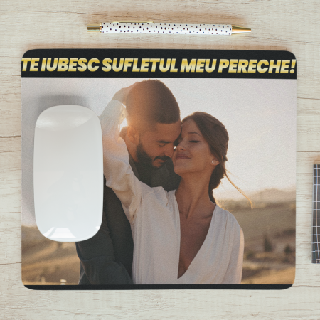 mouse pad personalizat o poza si mesaj-Deyu [1]