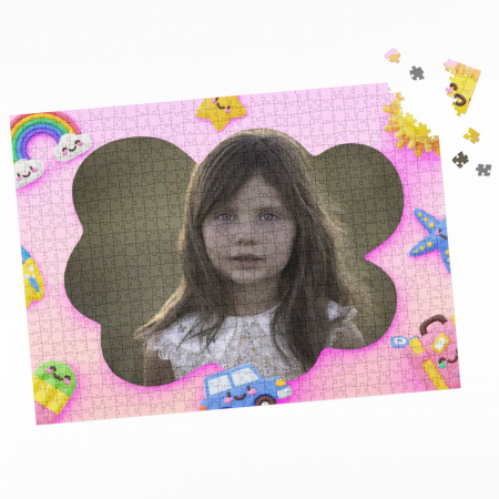 Puzzle Personalizat - Puzzel personalizat norisor fata-Deyu