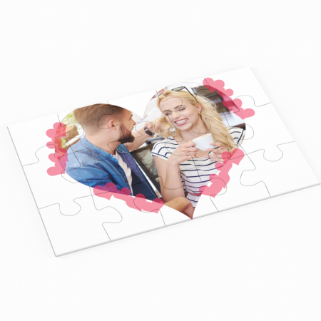 Valentines Day - Puzzel personalizat inima-Deyu