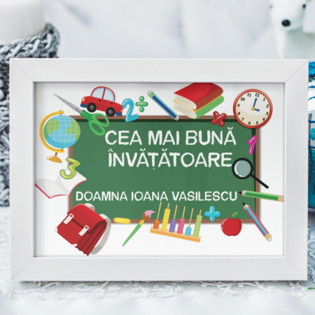 Rame Foto Personalizate - Rama Cea mai buna invatatoare2-Deyu