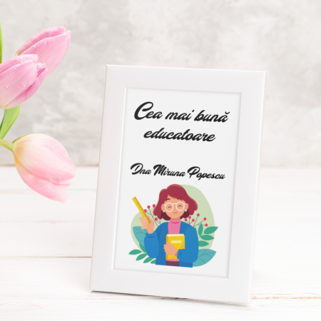 Rame Foto Personalizate - Rama Cea mai buna educatoare-Deyu