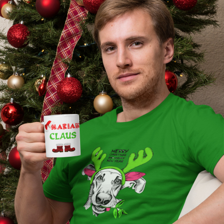 Pachete cadou - Set Tricou si Cana de Craciun-Deyu