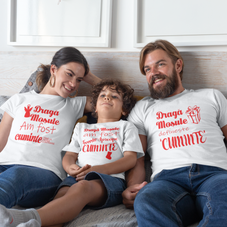 Tricouri Familie - Set Tricouri Familie Cuminte