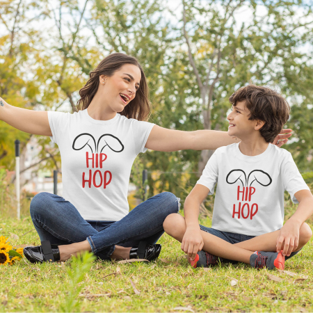 Tricouri Familie - Set tricouri mama-fiu hip-hop-Deyu