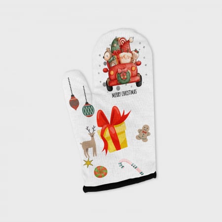 Accesorii bucătărie de Craciun - Manusa Craciun Fericit-Deyu
