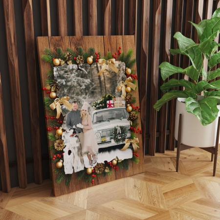 Tablouri si Rame foto de Craciun - Tablou personalizat Craciun 70x100-Deyu