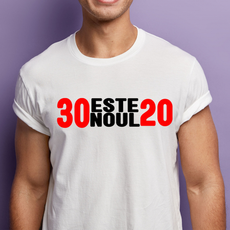 Tricouri Aniversare - Tricou 30 Este Noul 20-Deyu