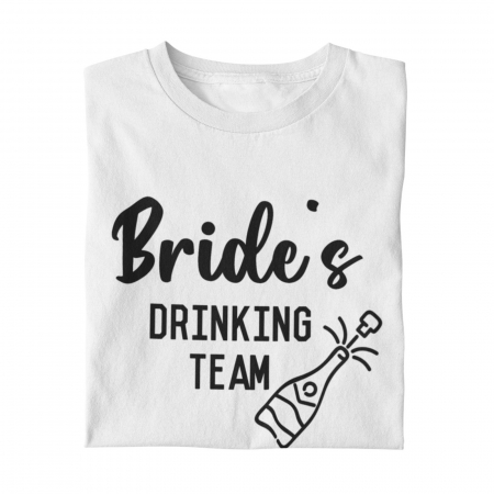 Tricouri Burlaci - Tricou Bride's drinking