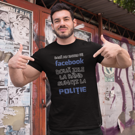 Tricou Daca nu intru pe Facebook-Deyu [3]