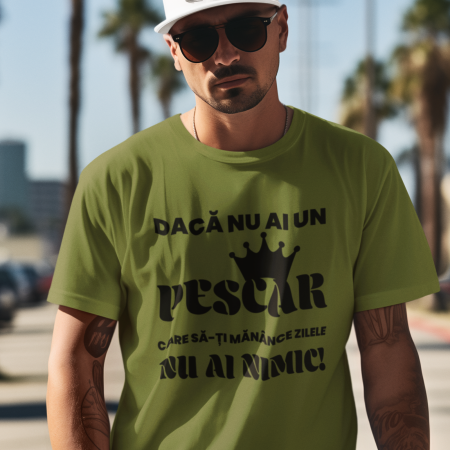Cadouri Ocazii Speciale - Tricou Daca nu ai un pescar-Deyu