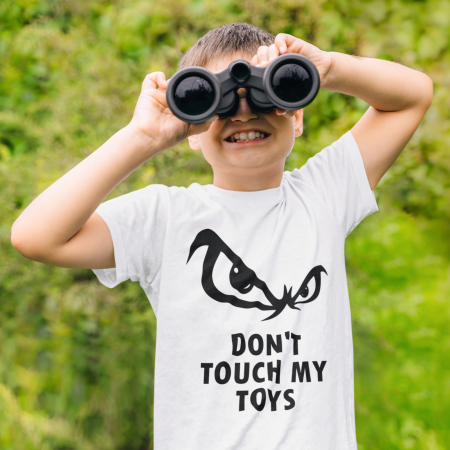 Tricouri Copii - Tricou Don't tuch my toys-Deyu