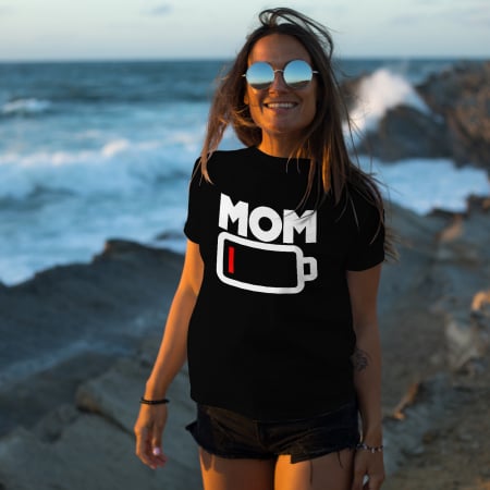 8 Martie - Tricou Mama Mon Battery-Deyu