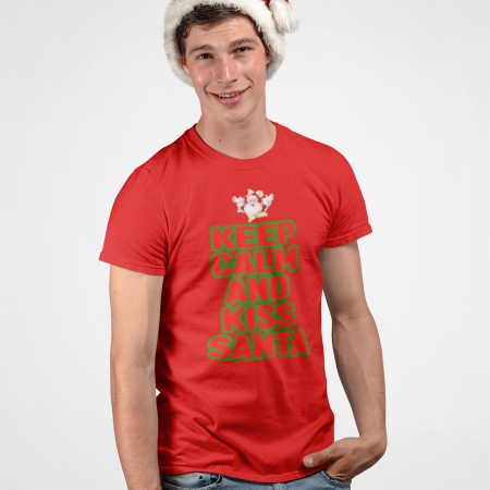 Tricou Kiss Santa- Deyu [2]