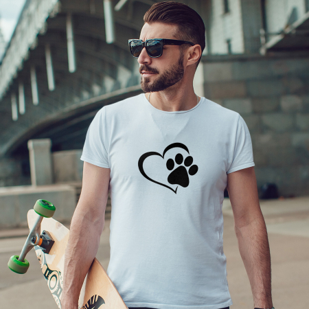 Tricouri Animalute - Tricou Love Paws