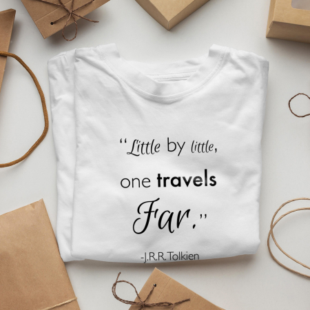 Tricouri Motivationale - Tricou Motivational One Travels Far-Deyu