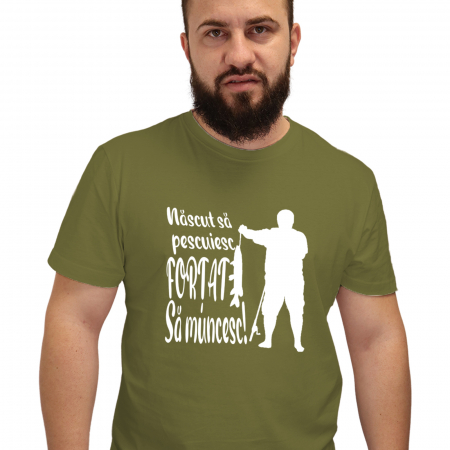 Tricou Nascut sa Pescuiesc-Deyu [1]