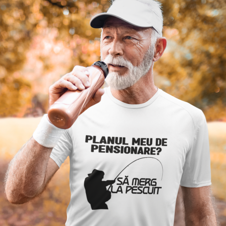 Tricouri Pensionari - Tricou Pensionar Pescar-Deyu