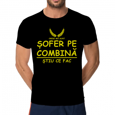 Tricouri Fermieri - Tricou fermier sofer de combina-Deyu