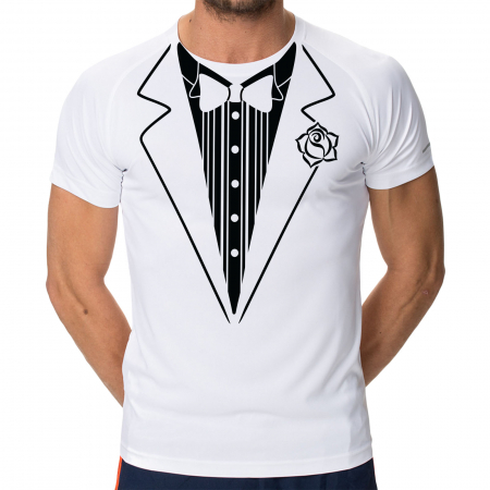 Tricouri - Tricou Tuxedo-Deyu
