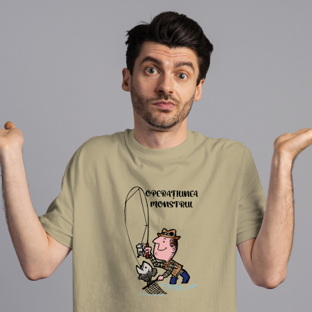 Tricouri Pescari - Tricou Pescari Operatiunea Monstru- Deyu