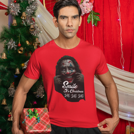 Tricouri de Crăciun - Tricou Smile Christmas- Deyu