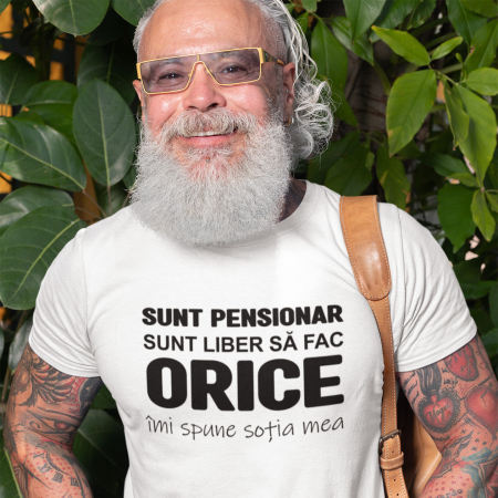 Tricouri Pensionari - Tricou Sunt Pensionar2-Deyu