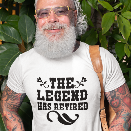 Tricouri Pensionari - Tricou The Legend Has Retired-Deyu