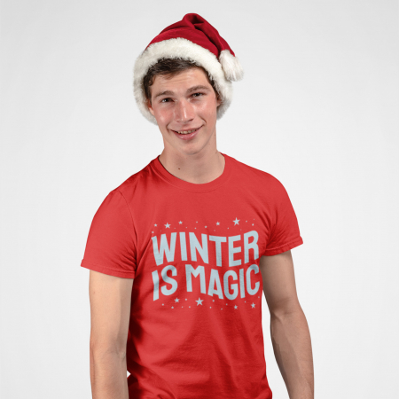 Tricouri de Crăciun - Tricou Winter Is Magic- Deyu