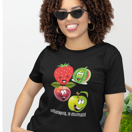 Tricou "Zambeste e gratuit"-Deyu [3]