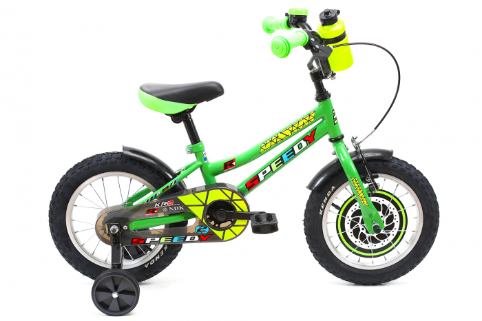 Bicicleta Copii Dhs 1401 Verde 14 Inch [1]