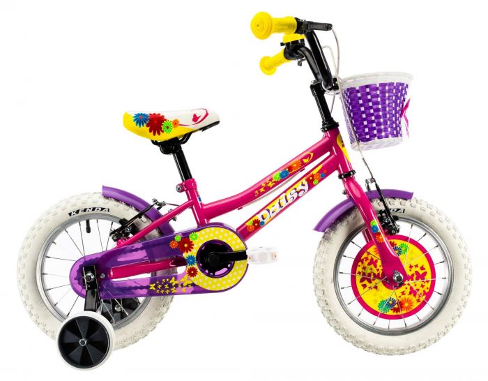 Bicicleta Copii Dhs 1404 Violet 14 Inch [2]