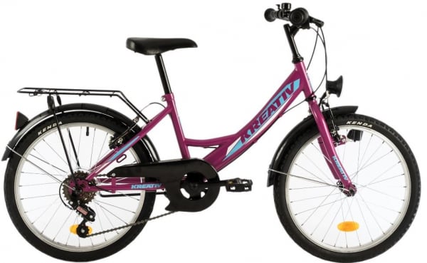 Bicicleta Copii Kreativ 2014 Violet/Aprins 20 Inch [1]