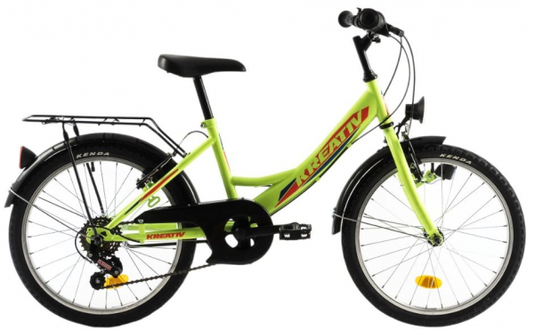 Bicicleta Copii Kreativ 2014 Verde/Aprins 20 Inch [1]
