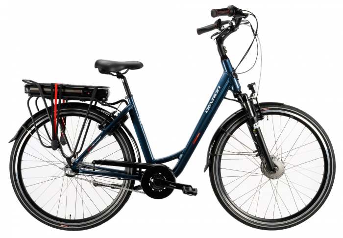 Bicicleta Electrica Devron 28124 L Negru Mat 28 Inch [6]