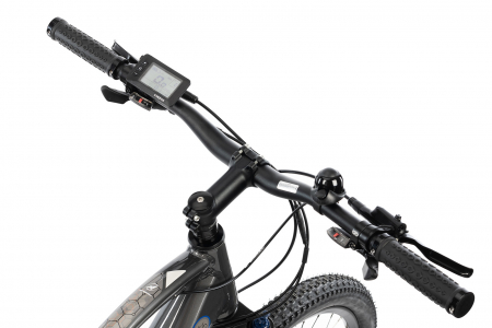 Bicicleta Electrica Afisport M17 - 27.5 Inch, L-XL, Gri [6]