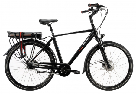 Bicicleta Electrica Devron 28127 Negru L 28 Inch [0]