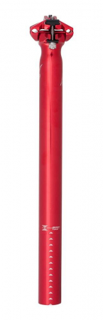 Tija Sa Azonic Pin It - Red 27.2 mm, laser logo, rosu [1]