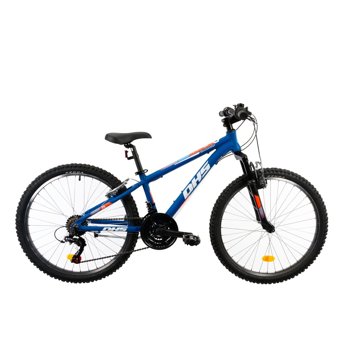 clip Moderate soil Bicicleta Copii Dhs Terrana 2423 - 24 Inch, Albastru