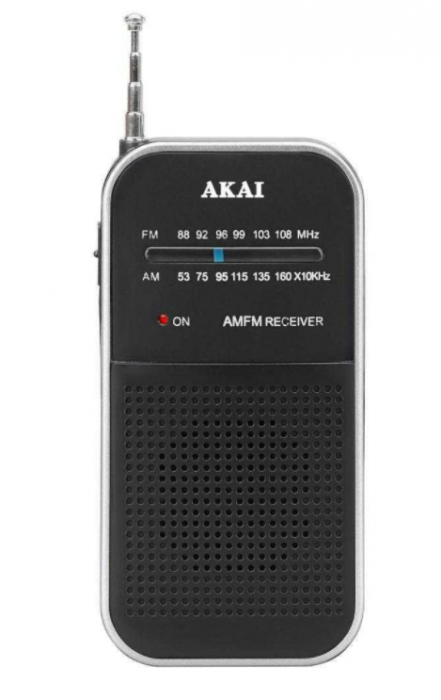 Radio portabil Akai APR-350, AM/FM, Negru [1]