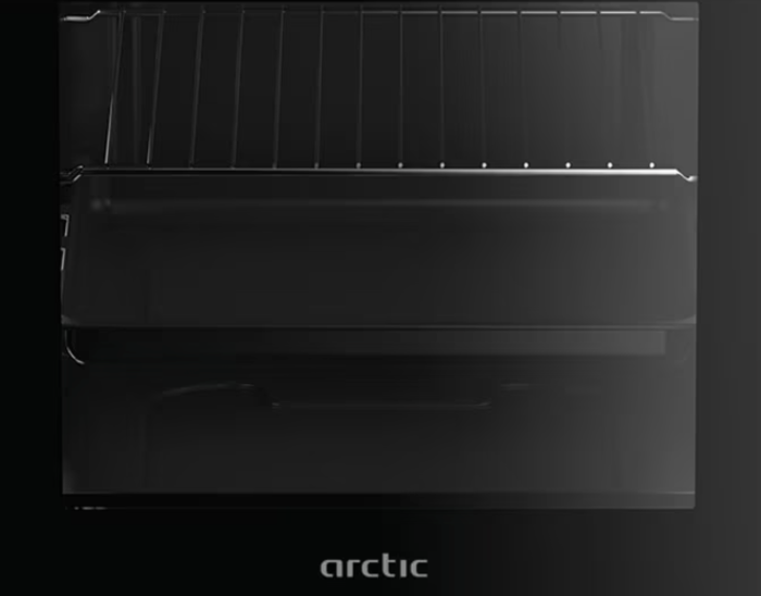 Aragaz Arctic AGM5511DTTL, 4 arzatoare, Gaz, Aprindere electrica plita/cuptor, Safety Plus, Grill, Timer, Arzatoare cu eficienta ridicata, 50 cm, Alb [3]