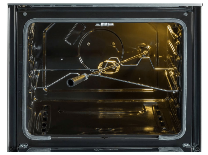 Aragaz Beko FBGT62110DXO, Gaz, 4 arzatoare, Aprindere electrica plita/cuptor, Grill, Rotisor, High-Efficiency Gas Burner, Timer, 60 cm, Inox [3]