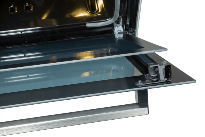 Aragaz Beko FBGT62110DXO, Gaz, 4 arzatoare, Aprindere electrica plita/cuptor, Grill, Rotisor, High-Efficiency Gas Burner, Timer, 60 cm, Inox [4]