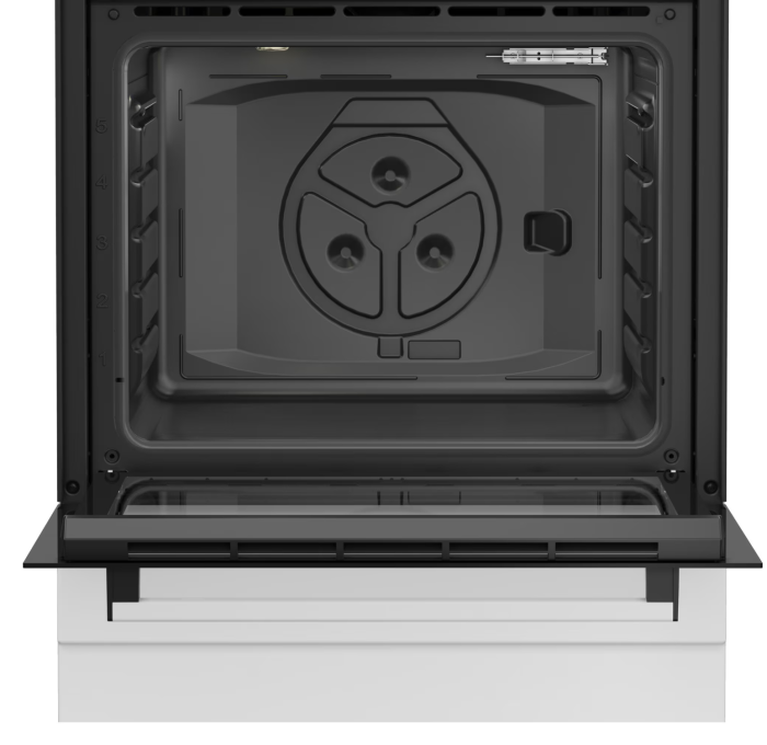 Aragaz Beko FBGT62110GWO, Gaz, 4 arzatoare, Safety Plus, Timer, Aprindere electrica plita/cuptor, Grill gaz, Arzatoare cu eficienta ridicata, 60 cm, Alb [5]