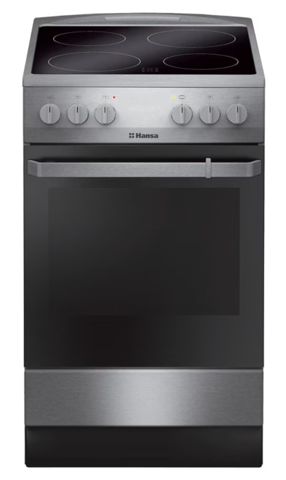 Aragaz electric Hansa FCCX580009, Vitroceramica, Grill, Clasa A [1]