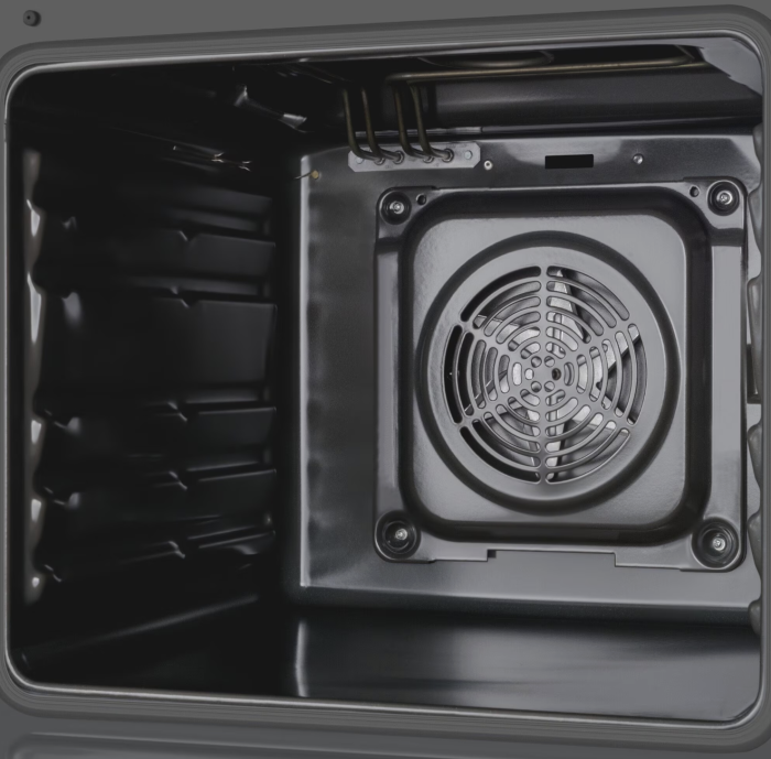 Aragaz mixt Hansa FCMX6810092, cuptor electric, 60 cm, 4 arzatoare, programator, 8 functii, grill, ventilator, aprindere electrica, siguranta, sertar depozitare, fara capac, 62 L, clasa A [3]