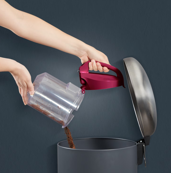 Aspirator fara sac Rowenta Swift Power Cyclonic RO2910EA, 750W, 3 niveluri de filtrare, acoperire 7.5m, motor Effitech, rosu [6]