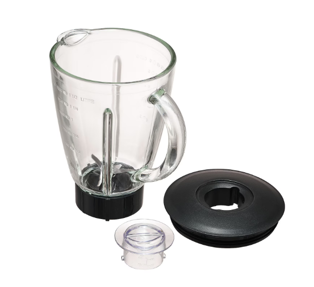 Blender Heinner HBL-550S, 550 W, 1.5 l, 2 viteze + functie Pulse, Negru/Argintiu [3]