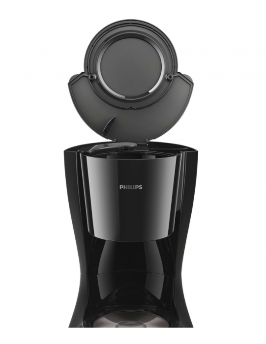 Cafetiera Philips Daily Collection HD7461/20, 1000 W, vas din sticla, 1.2L, functie aroma twister, cronometru, sistem anti-picurare, negru [4]